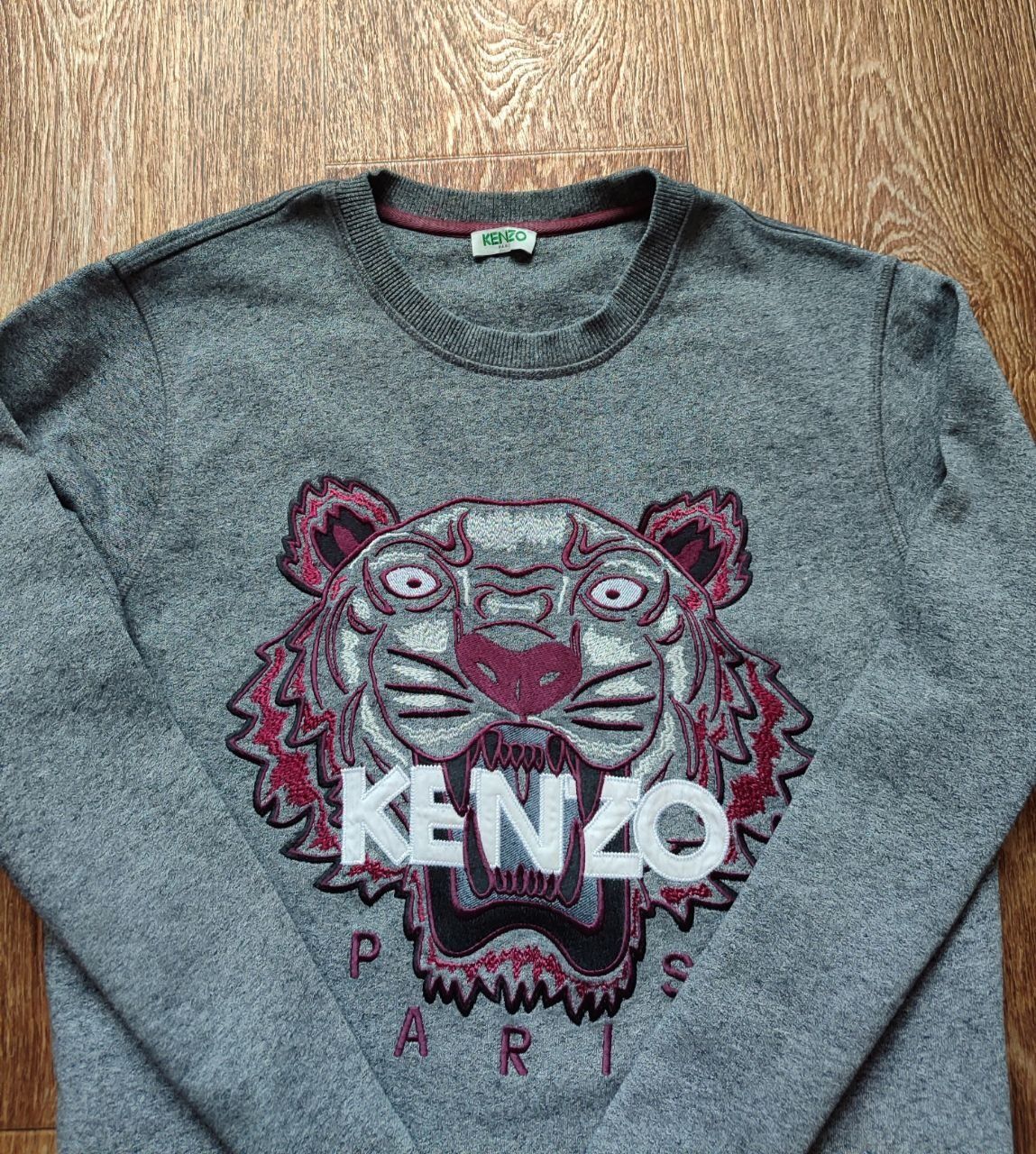 Мужской свитшот худи лонгслив футболка Kenzo размер S