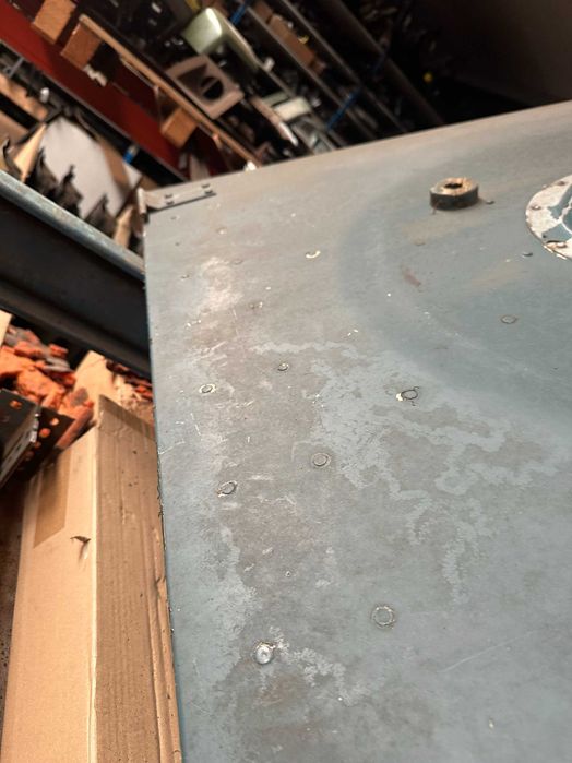 Land Rover Serie 3 Suporte roda suplente ou capo completo