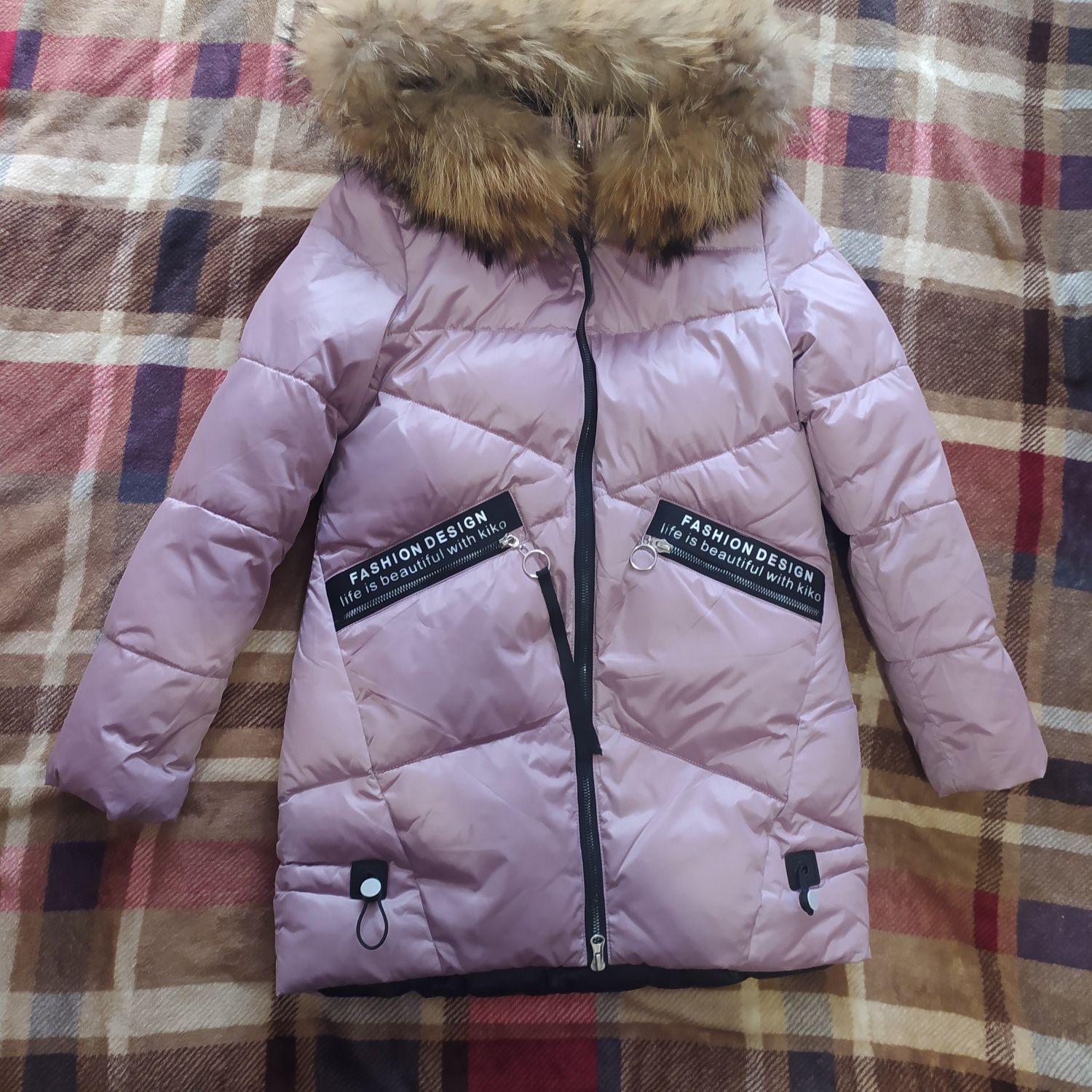Зимняя куртка 140р.