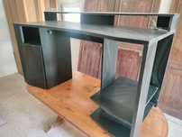 Secretaria Gaming preta