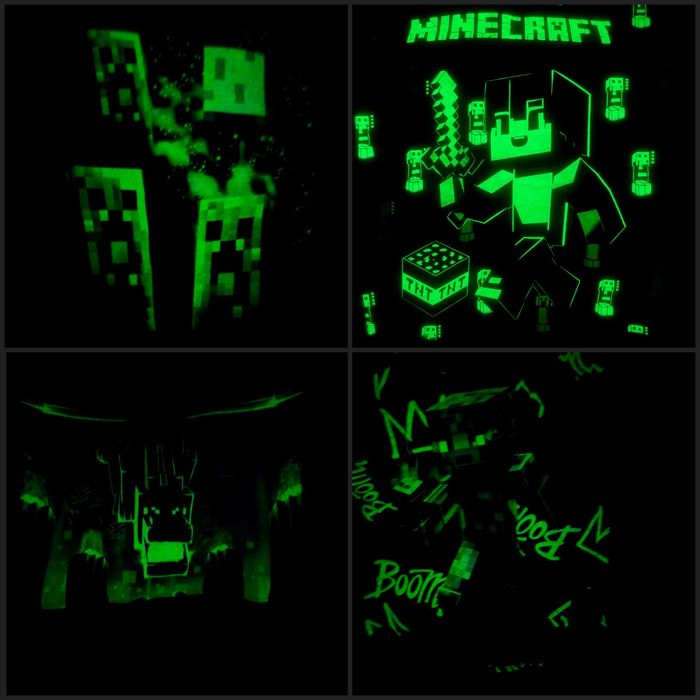 Теплий костюм майнкрафт для хлопчика світяшка