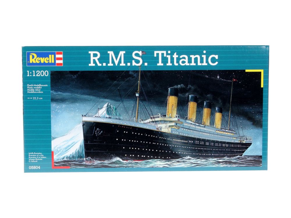STATEK model 1/1200 Revell 05804 R.M.S. TITANIC