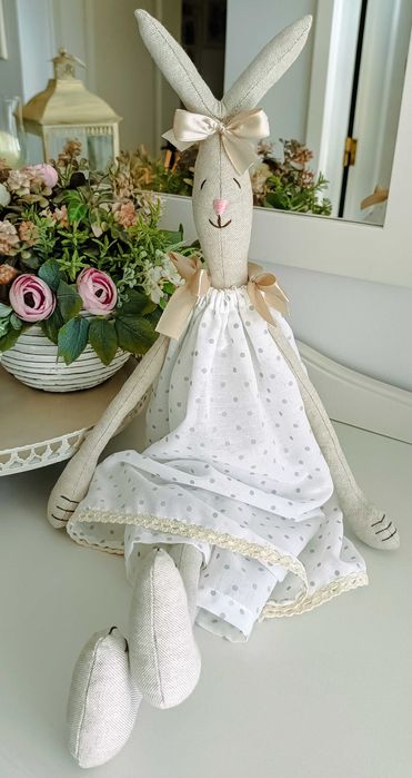 Bonecos artesanais em Tecido – Coelhinhos