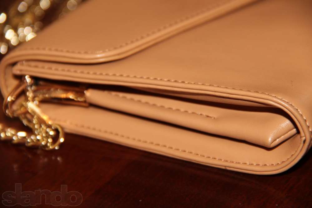 Сумка - клатч кожаный новый