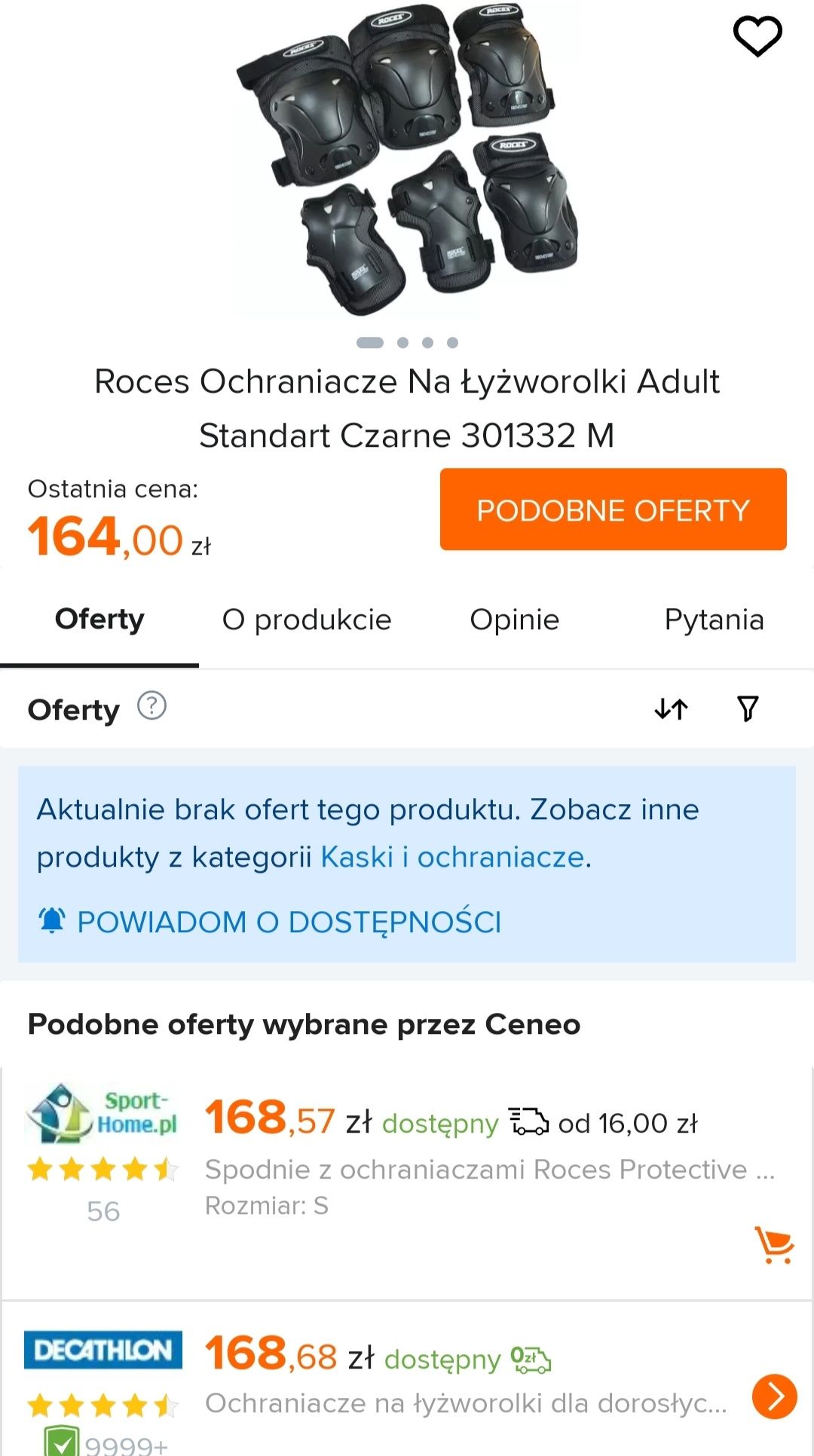 Ochraniacze na łyżworolki/ rolki Roces Protective Pad zestaw