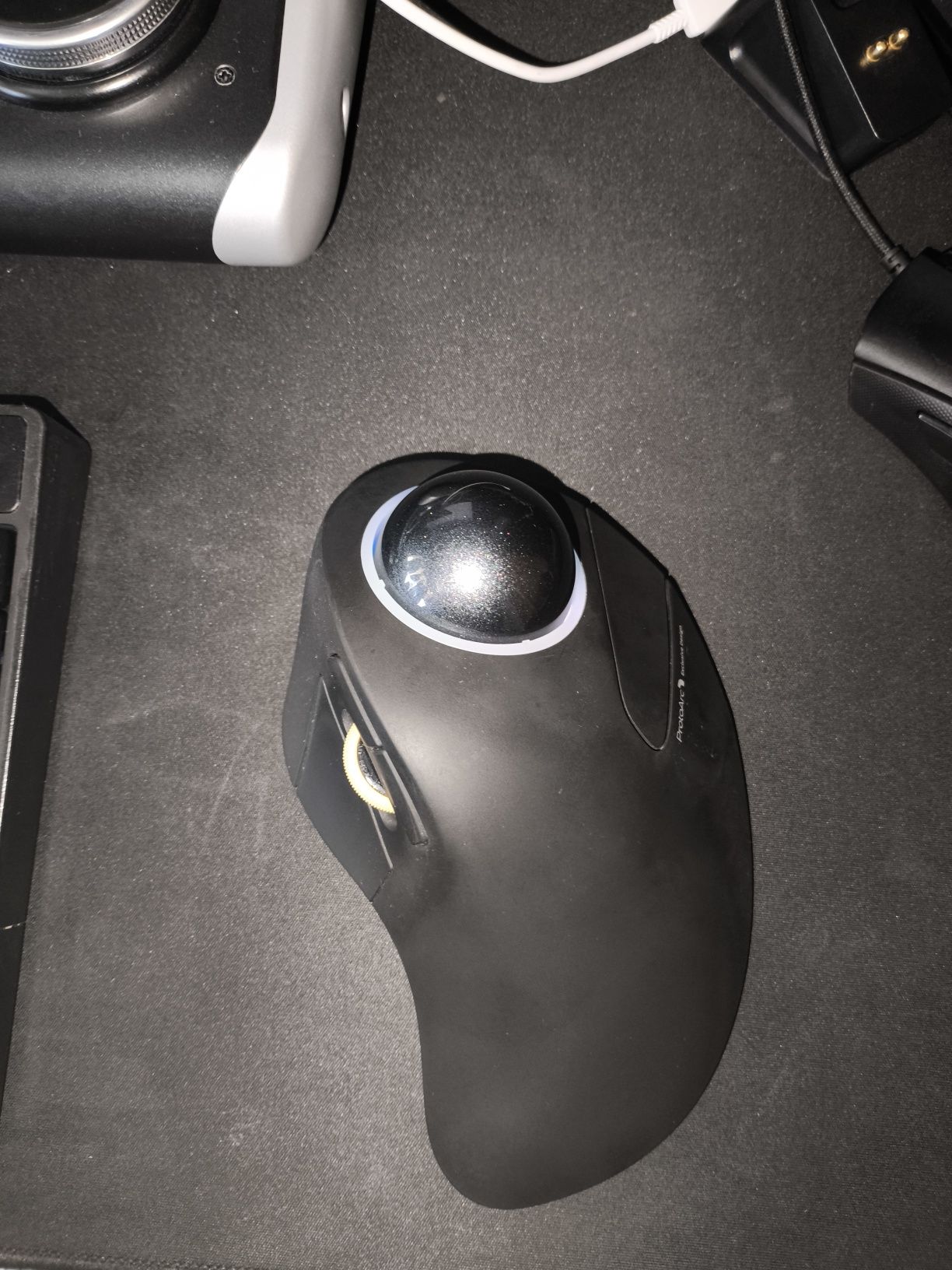 Rato Wireless Trackball ProtoArc EM03 USB + Bluetooth