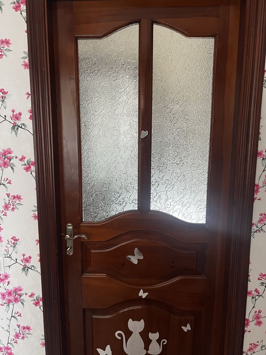 Двері 60 з коробкою деревяні міжкімнатні