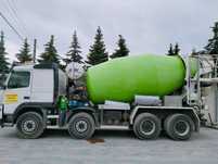 Betonomieszarka "gruszka" z rynną 9m!! VOLVO FMX 500  r. 2012 !