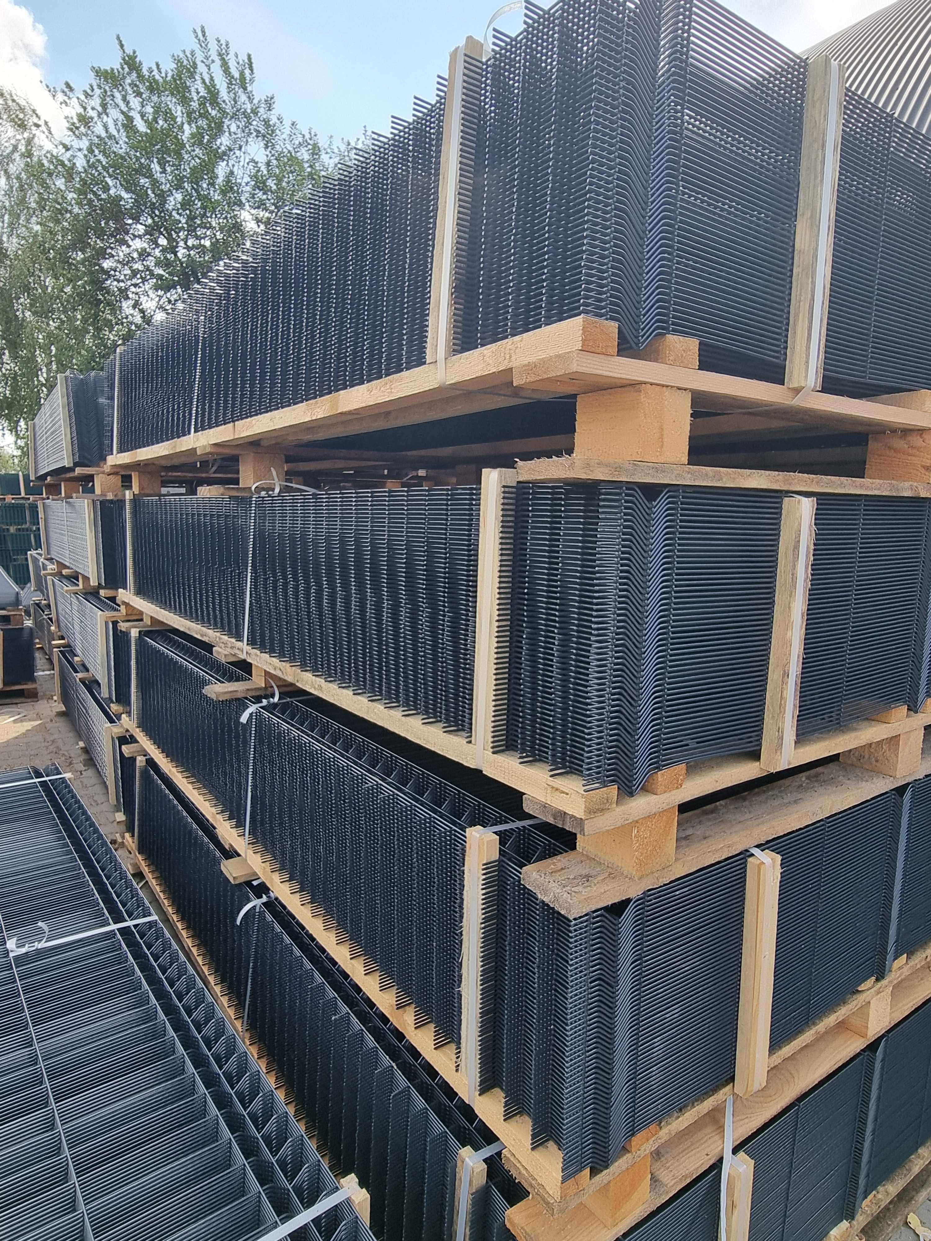 Panele ogrodzeniowe 123 4mm antracyt Panel lakierowany 1,2m 48 zł/szt.