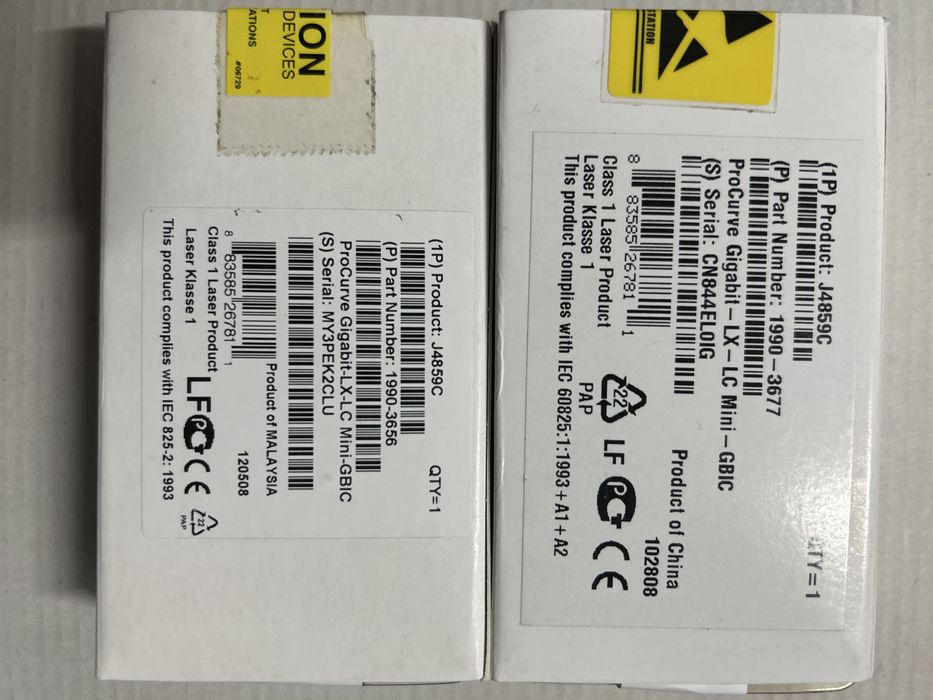 HPE ProCurve Gigabit-LX-LC Mini-GBIC