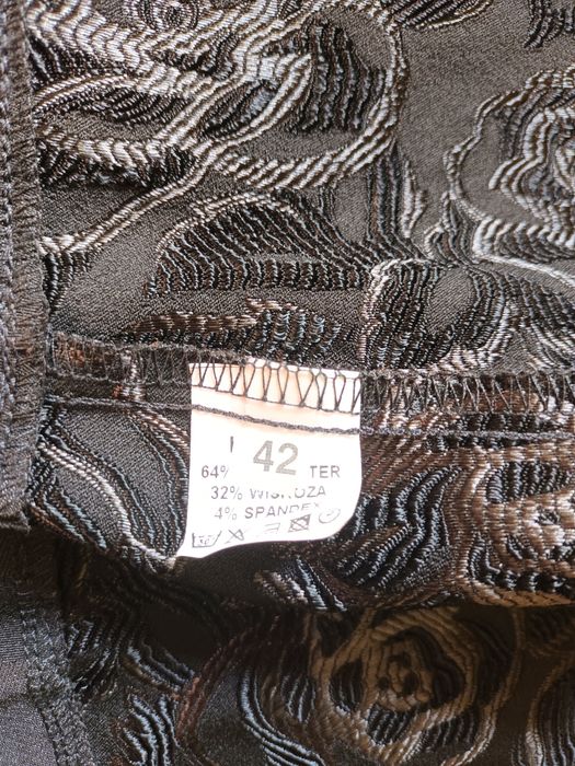 Bolerko czarne  z wzorami  Kobax rozm 42