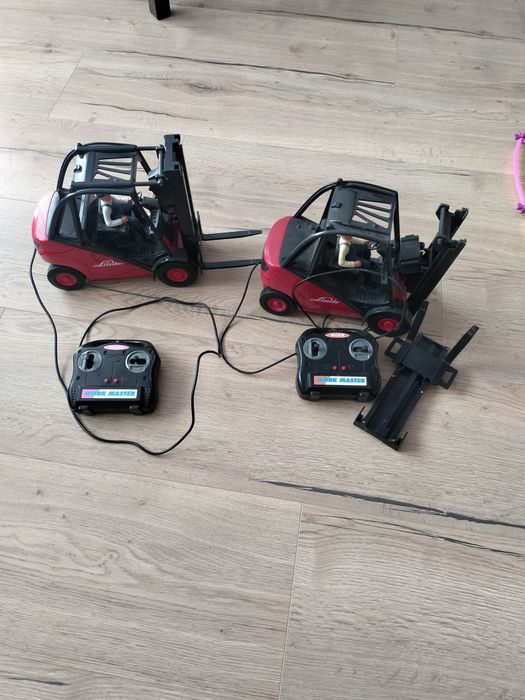 Wózek Linde zabawka na pilot