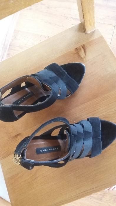 ZARA skóra nat. 37 jak nowe