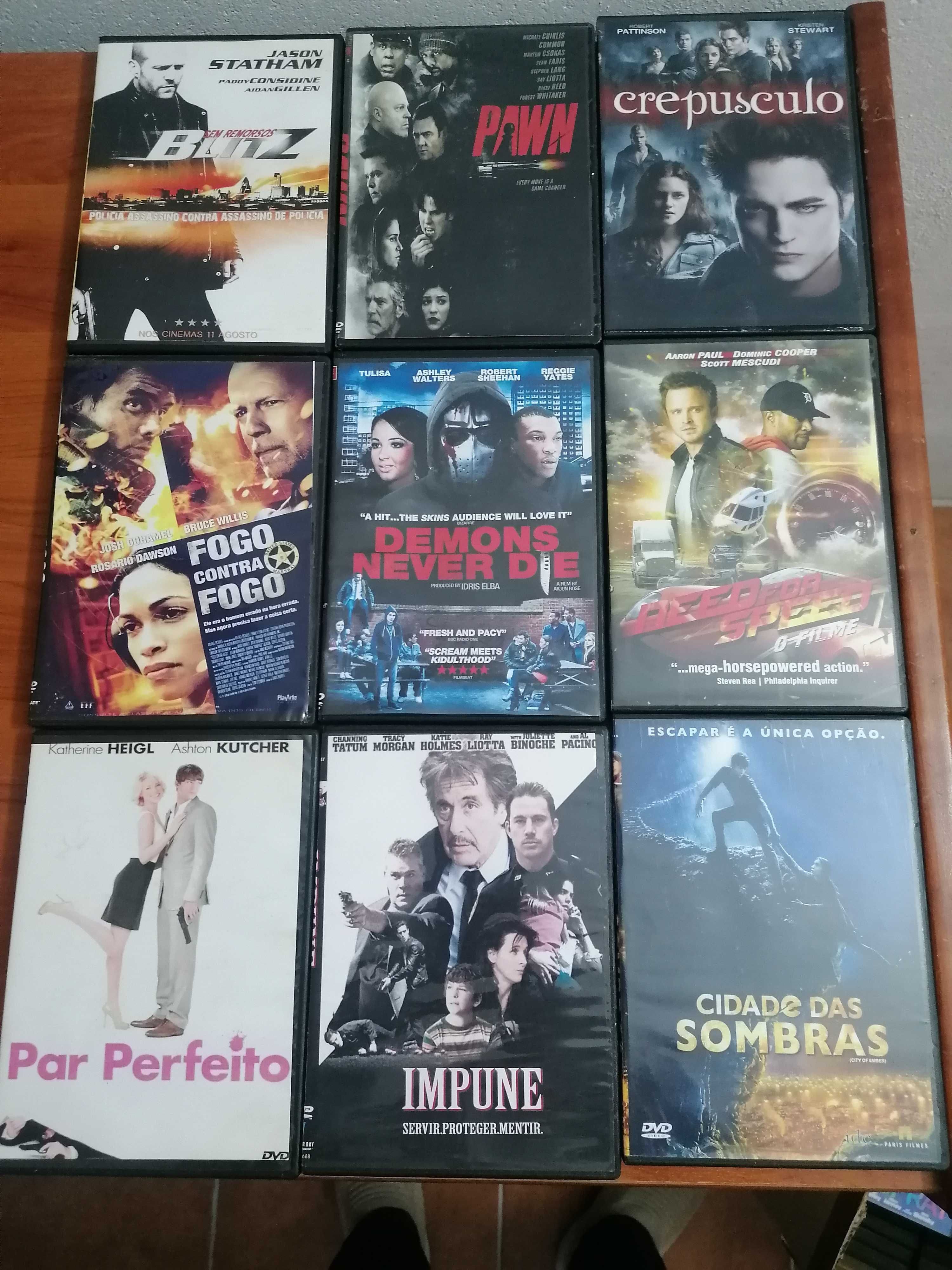 filmes, acção, terror, comédia, romance, etc.