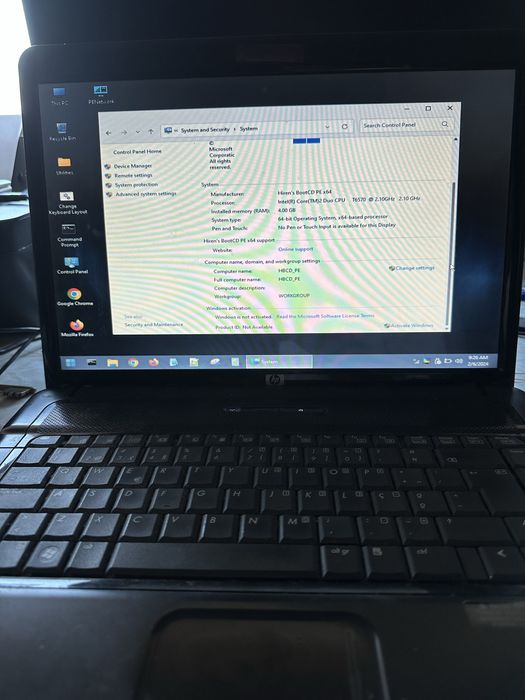 HP 6730s – T6570 | 4GB RAM