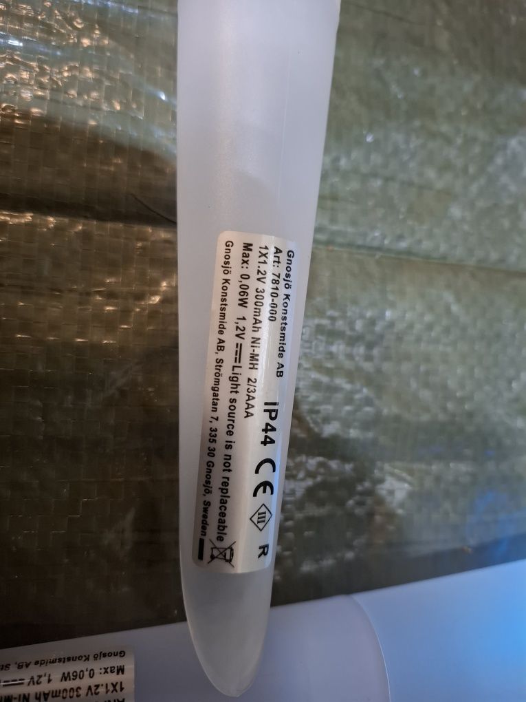 Zewnętrzna lampka solarna- kpl 2 sztuk KonstSmide