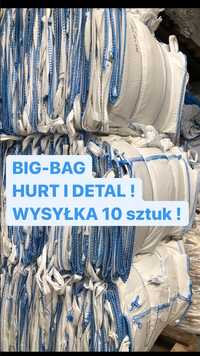 Worki typu BIG-BAG nowe i używane 90/99/80 cm z folią