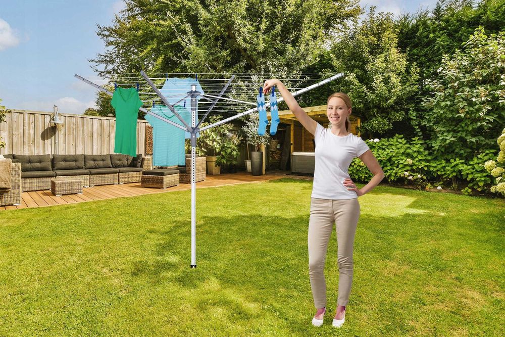 Suszarka ogrodowa obrotowa na pranie Gobi