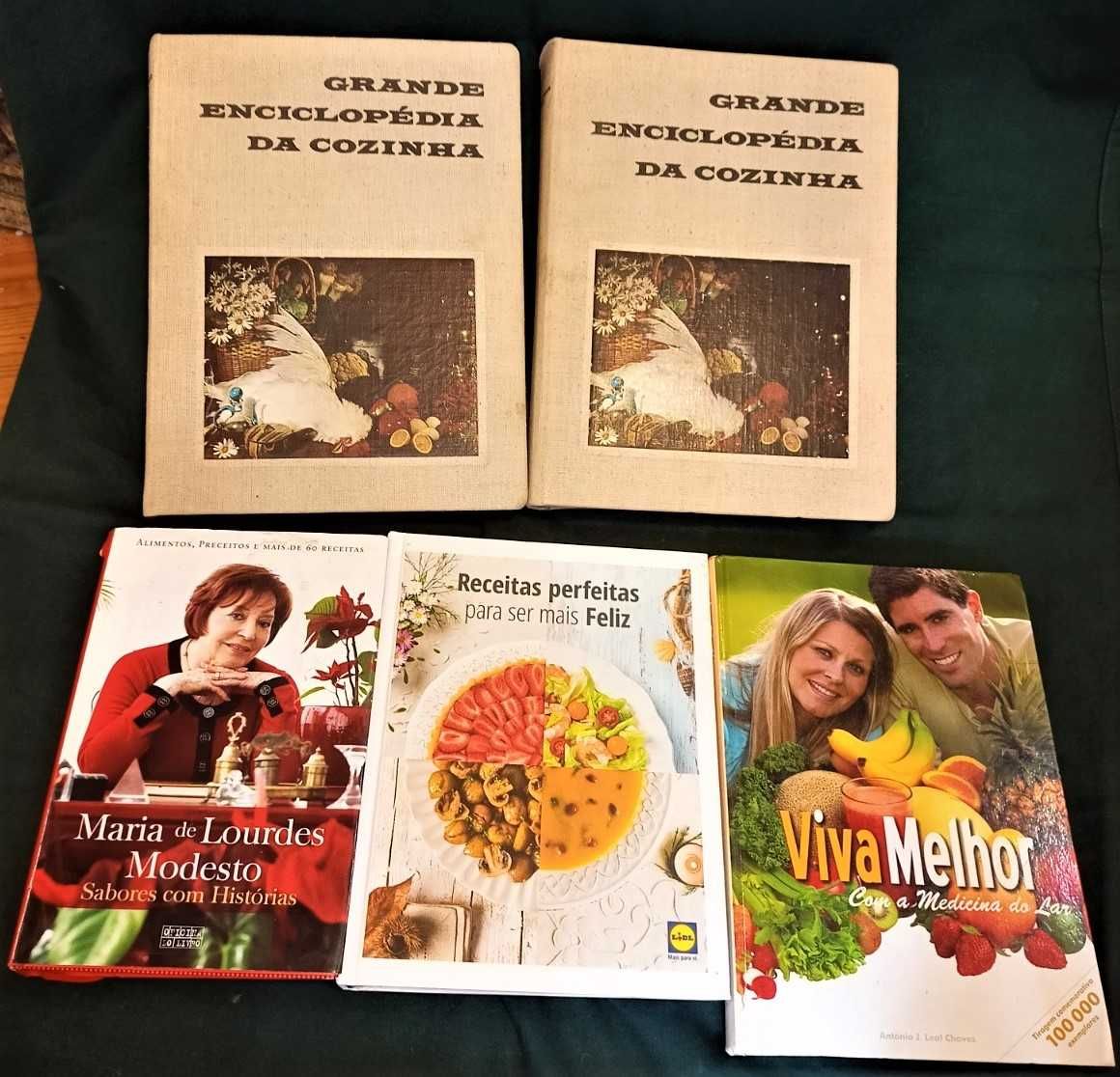 Lote Livros Culinária