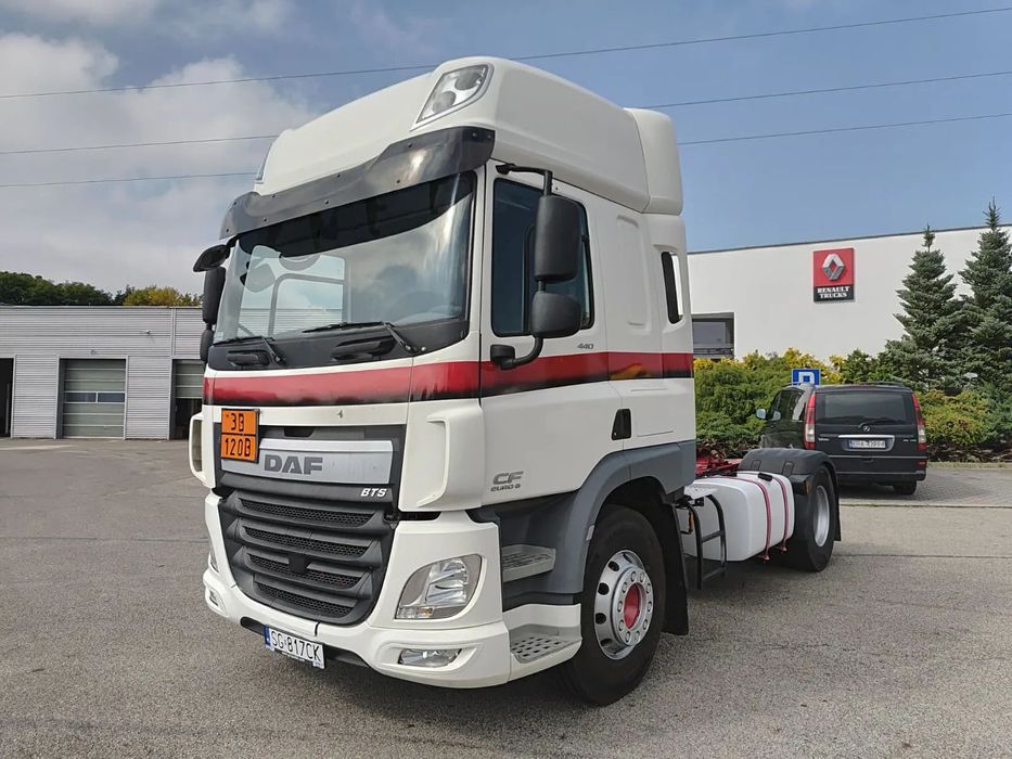 DAF CF 440 ADR hydraulika standard automat  ADR lodówka, automat, alu felgi, 315/80, masa 7209kg, niski przebieg