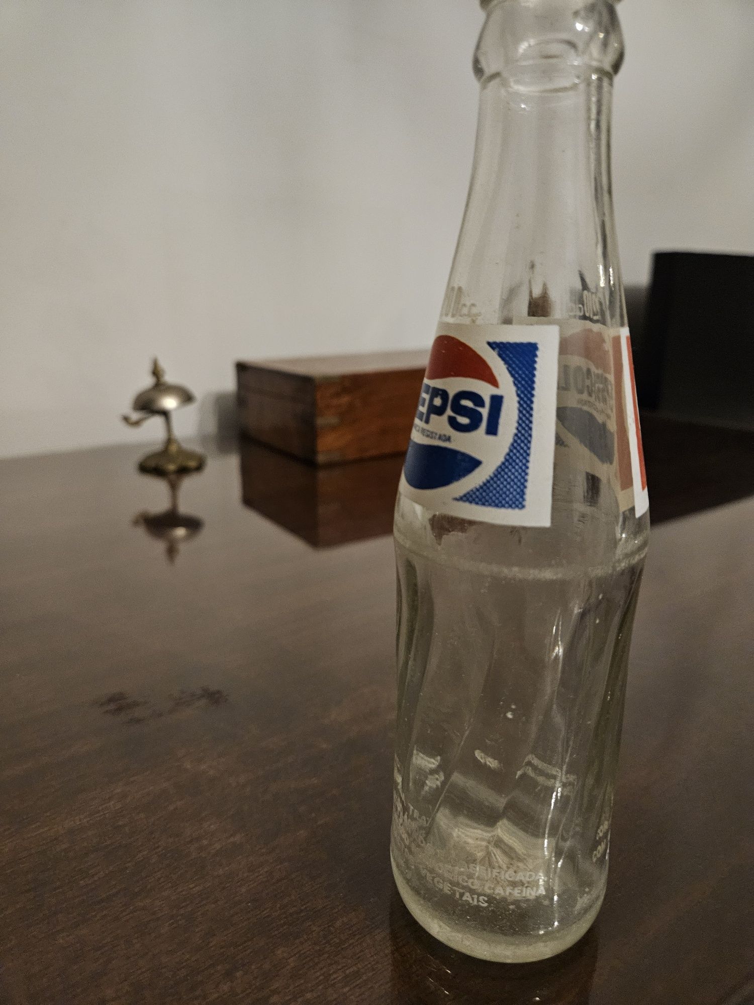 Garrafa de pepsi muito antiga