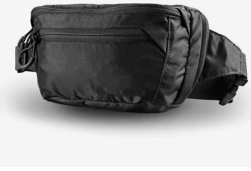 Сумка поясна, тактична, чорна