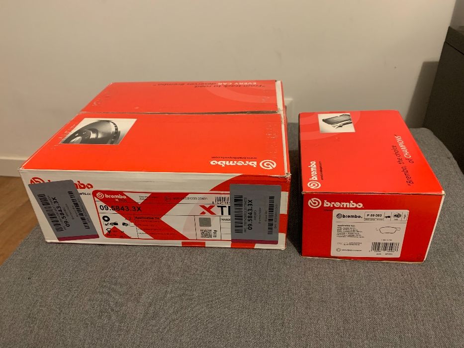 Discos e pastilhas Brembo OPEL-FIAT