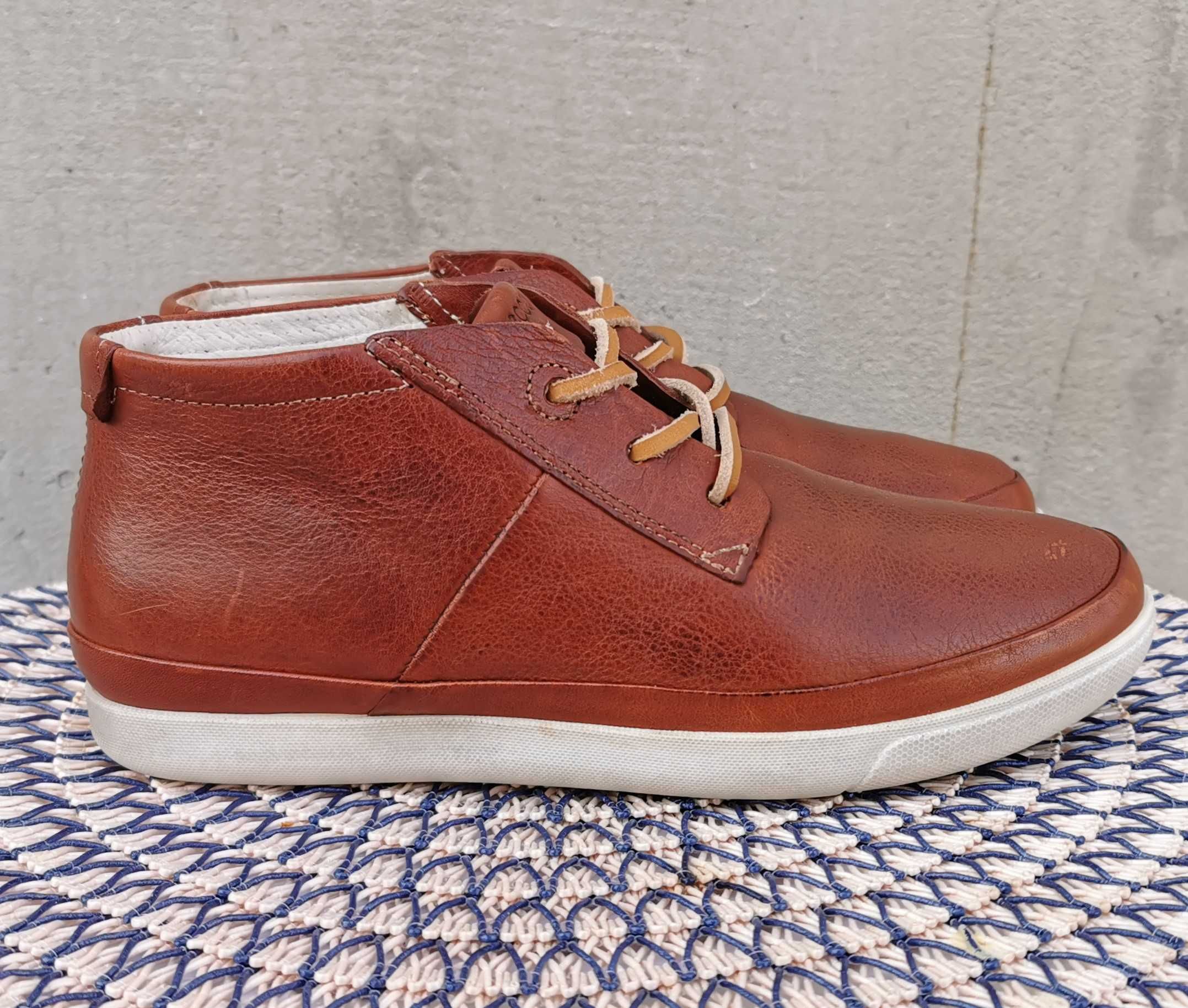 Шкіряні черевики кросівки Ecco DAMARA 37 р Оригінал