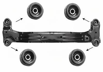 подрамник, балка задняя hyundai tucson 0410 kia sportage,626052e000
