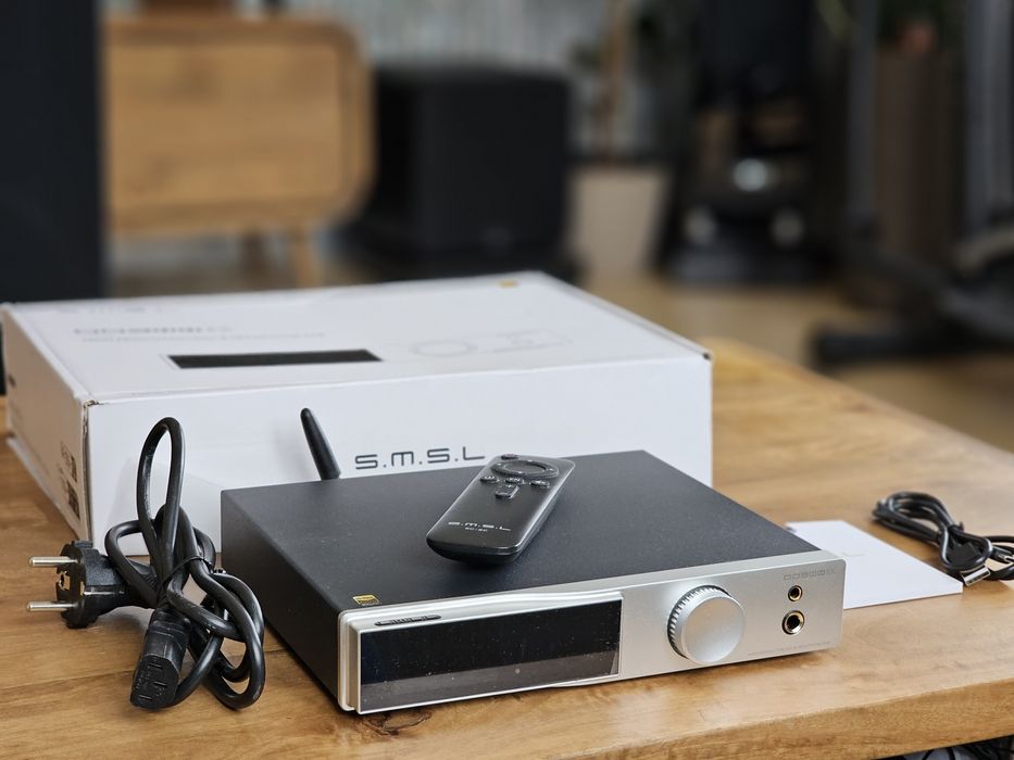 SMSL DO300EX DAC/AMP,  bluetooth all-in-one. Pewny bez niespodzianek!