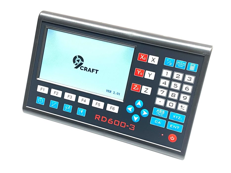 Пристрій цифрової індикації 9CRAFT RD600-2 3 RS-232 НА 2/3 ОСІ LCD