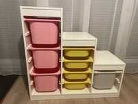 Ikea Trofast + pojemniki