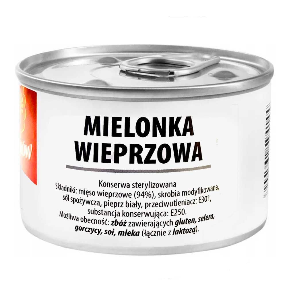 Тушонка Свинина Консерва Мясна 94% м'яса Mielonka Wieprzowa, 200 г