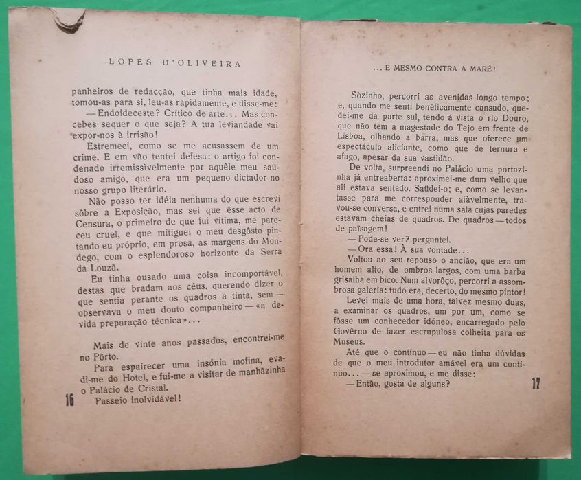 E mesmo contra a maré! (Lopes D'Oliveira), 1945