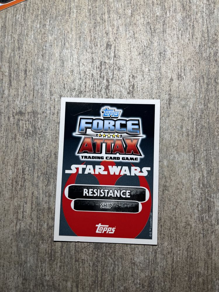 Karty StarWars topps opis