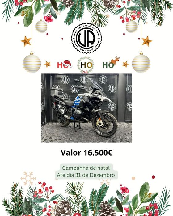 BMW R 1200 GS Adventure RALLY 2 PACKS (CAMPANHA DE NATAL)