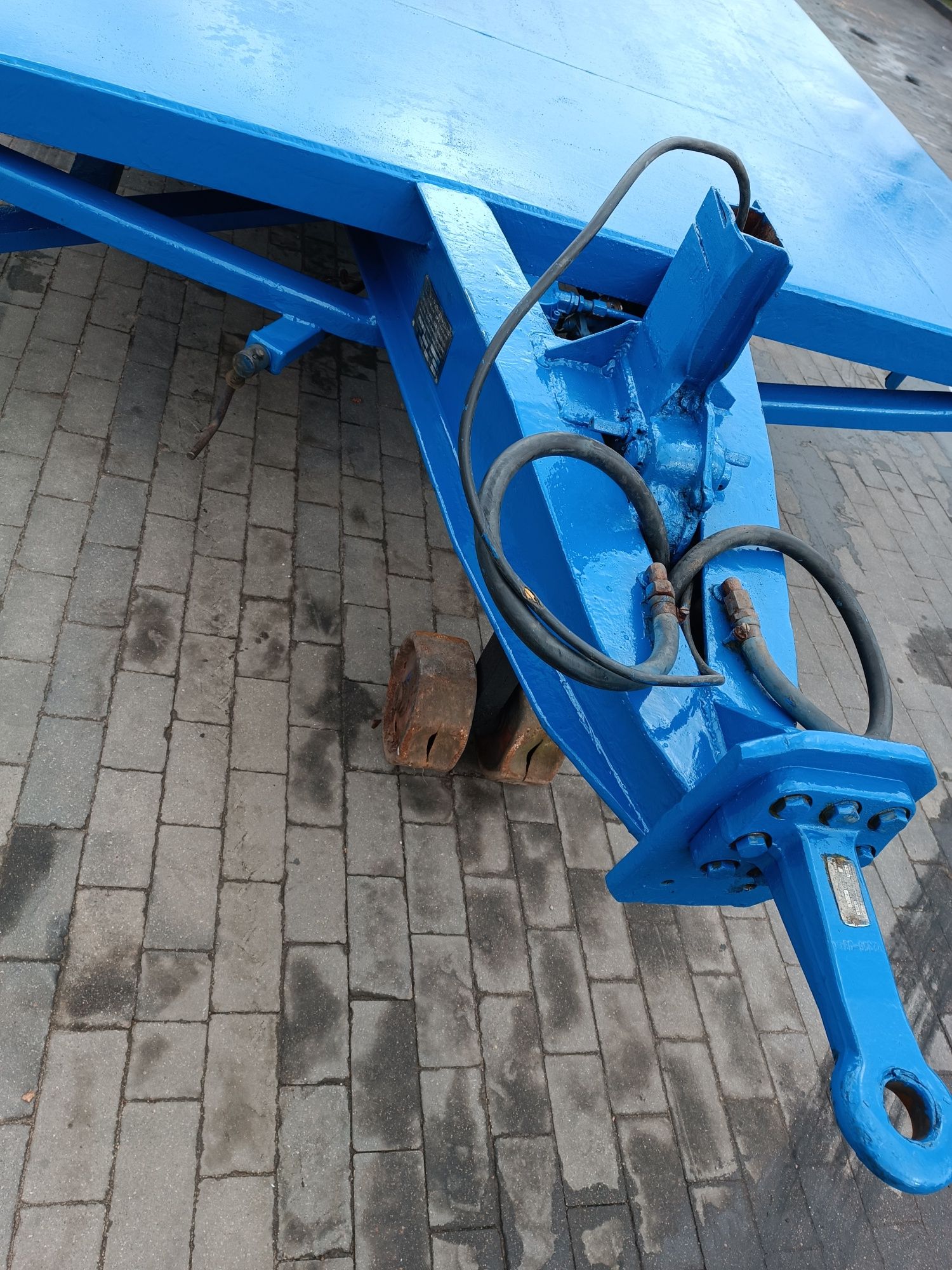 Przyczepa rolnicza GLORIA DD487 paka 248cm X 890cm  DMC 11500kg