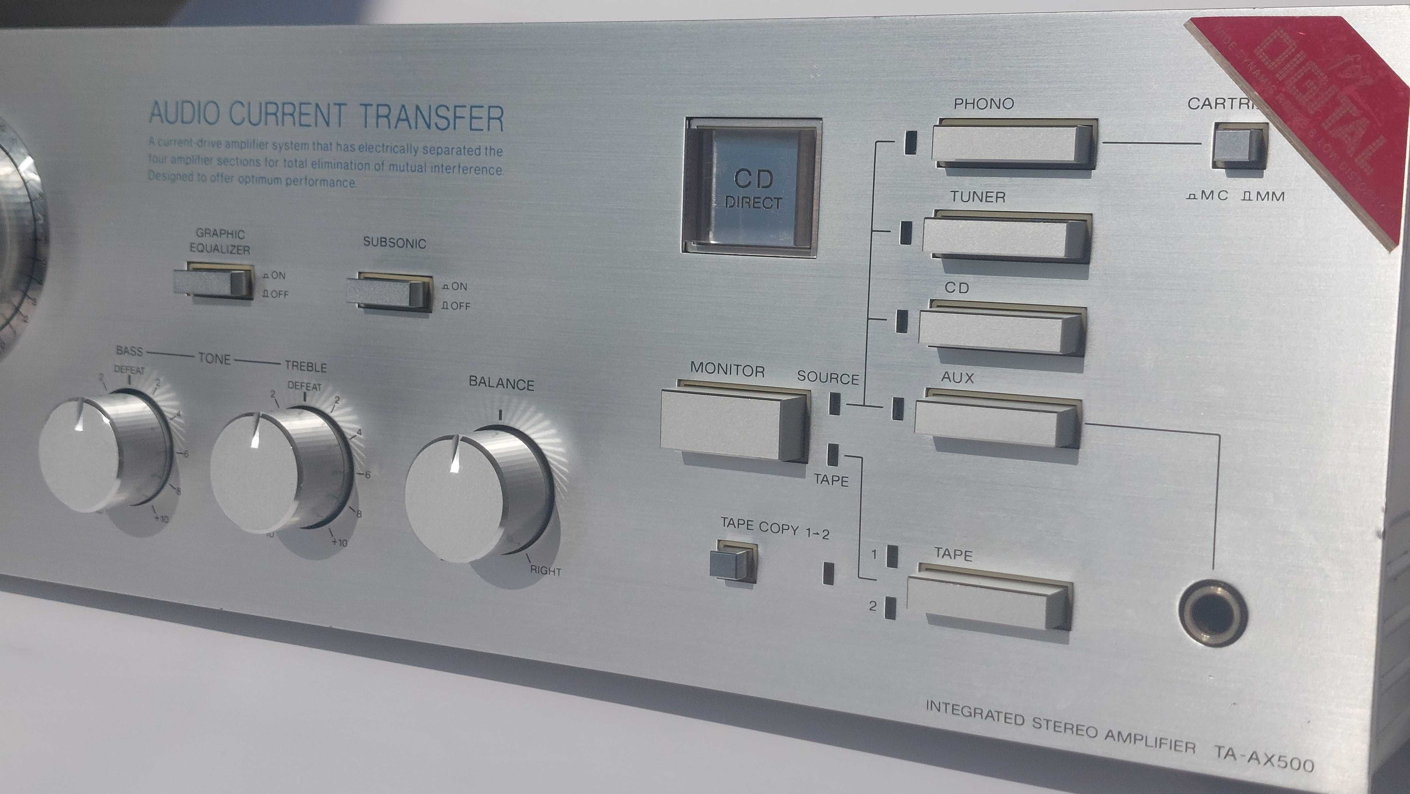 Wzmacniacz Sony TA-AX 500