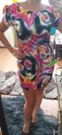 Kolorowa sukienka West One L ZIP