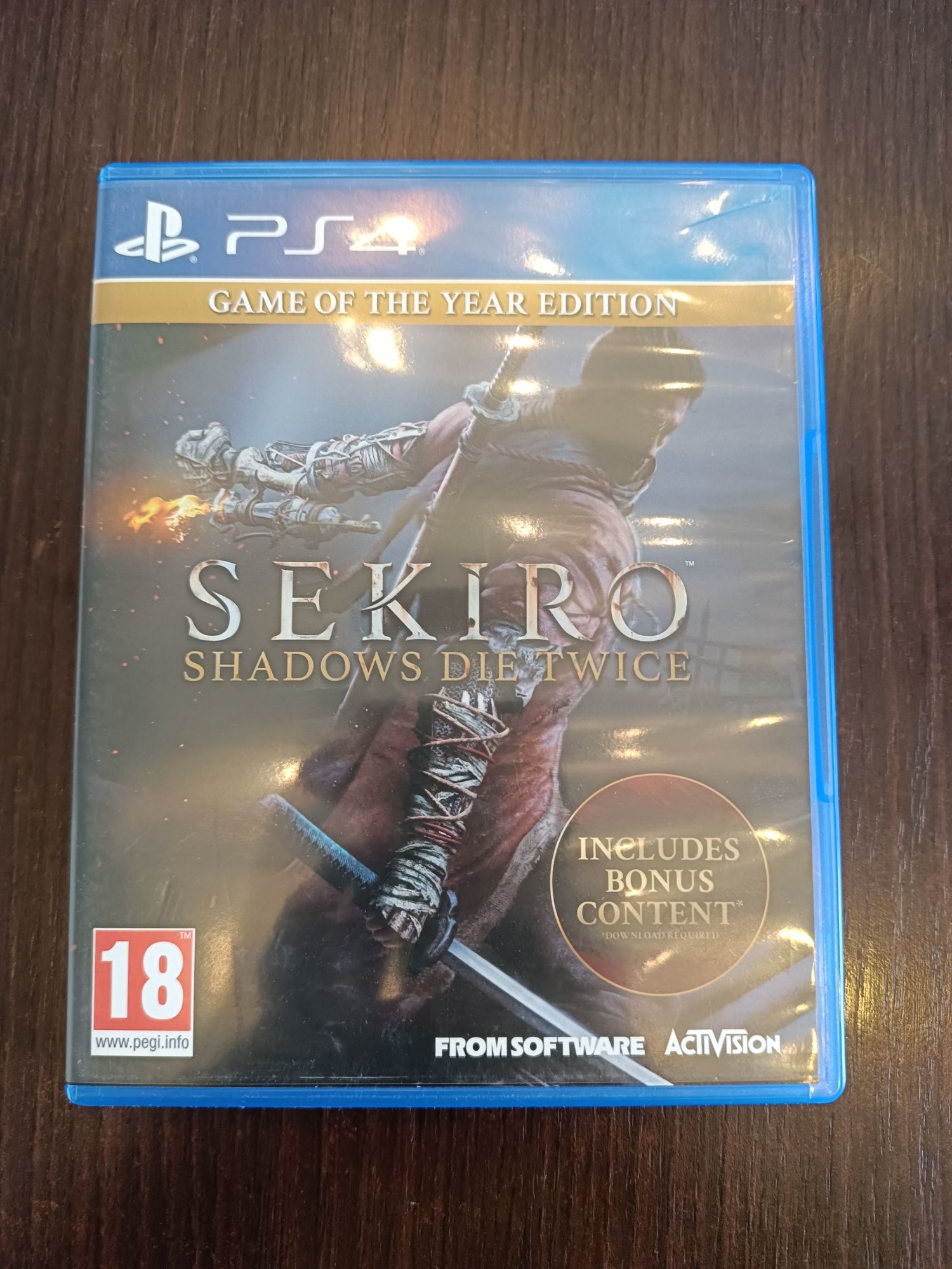 Ps 4 Sekiro shadows Die twice