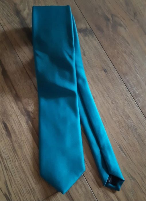 Krawat męski morski marki Joseph & Feiss Gold