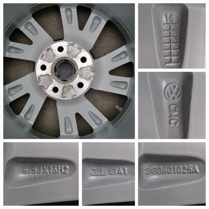 Koła Zimowe Alu z czujnikami 16" VW Passat B8 T-Roc 5x112 SuperStan