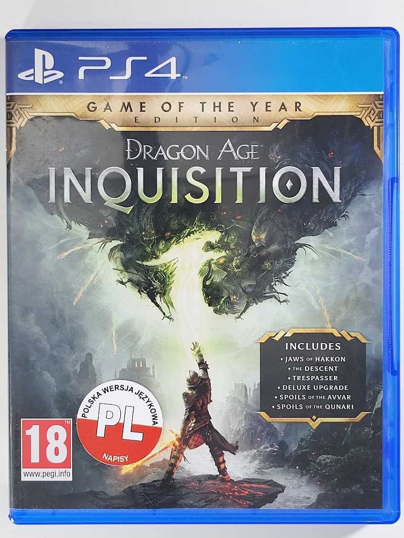 Dragon Age Inquisition / Gra PS4 / NAPISY PL / Sklep z grami / Mokotów