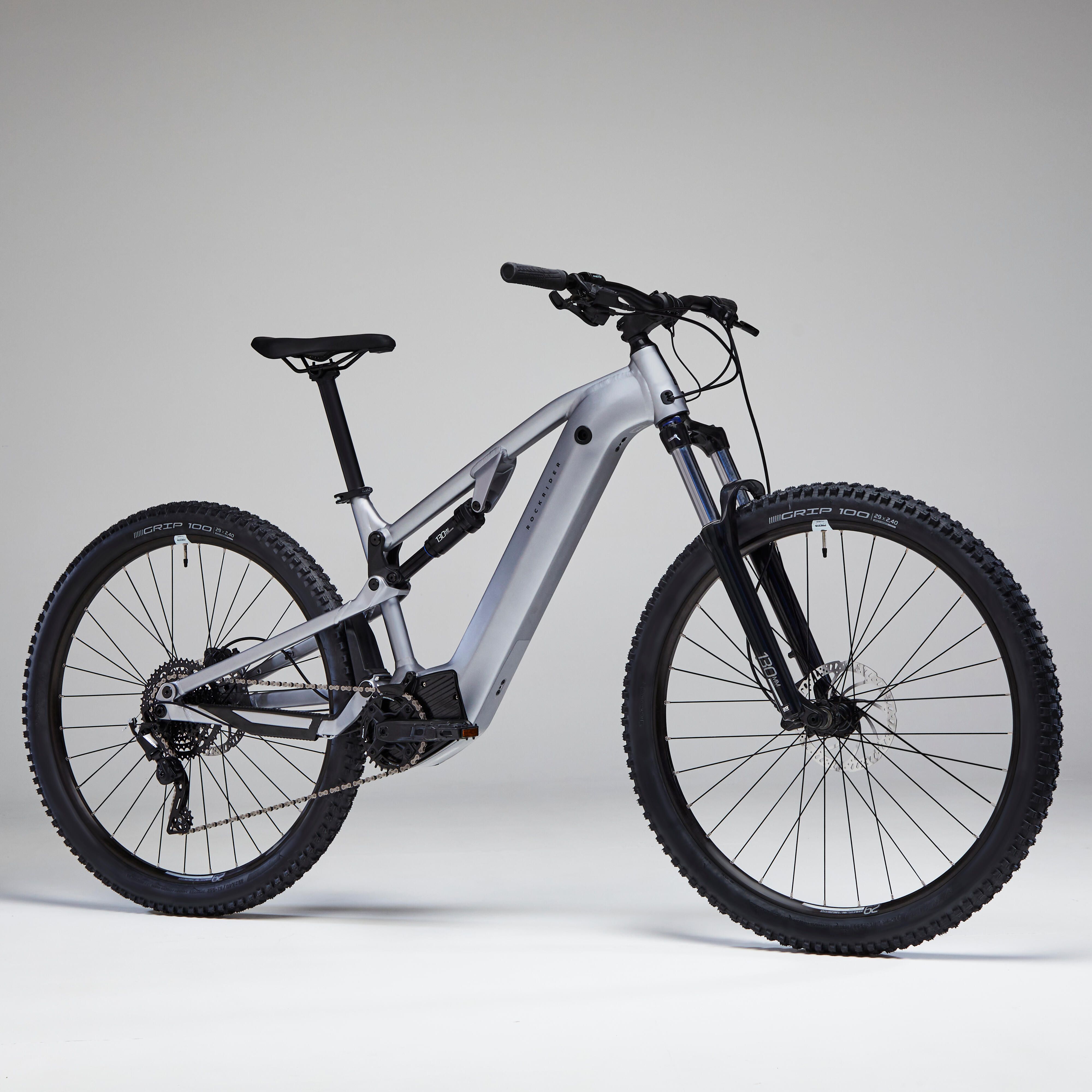 BTT Elétrica Suspensão Total 29" E-EXPL 500 S Cinzento