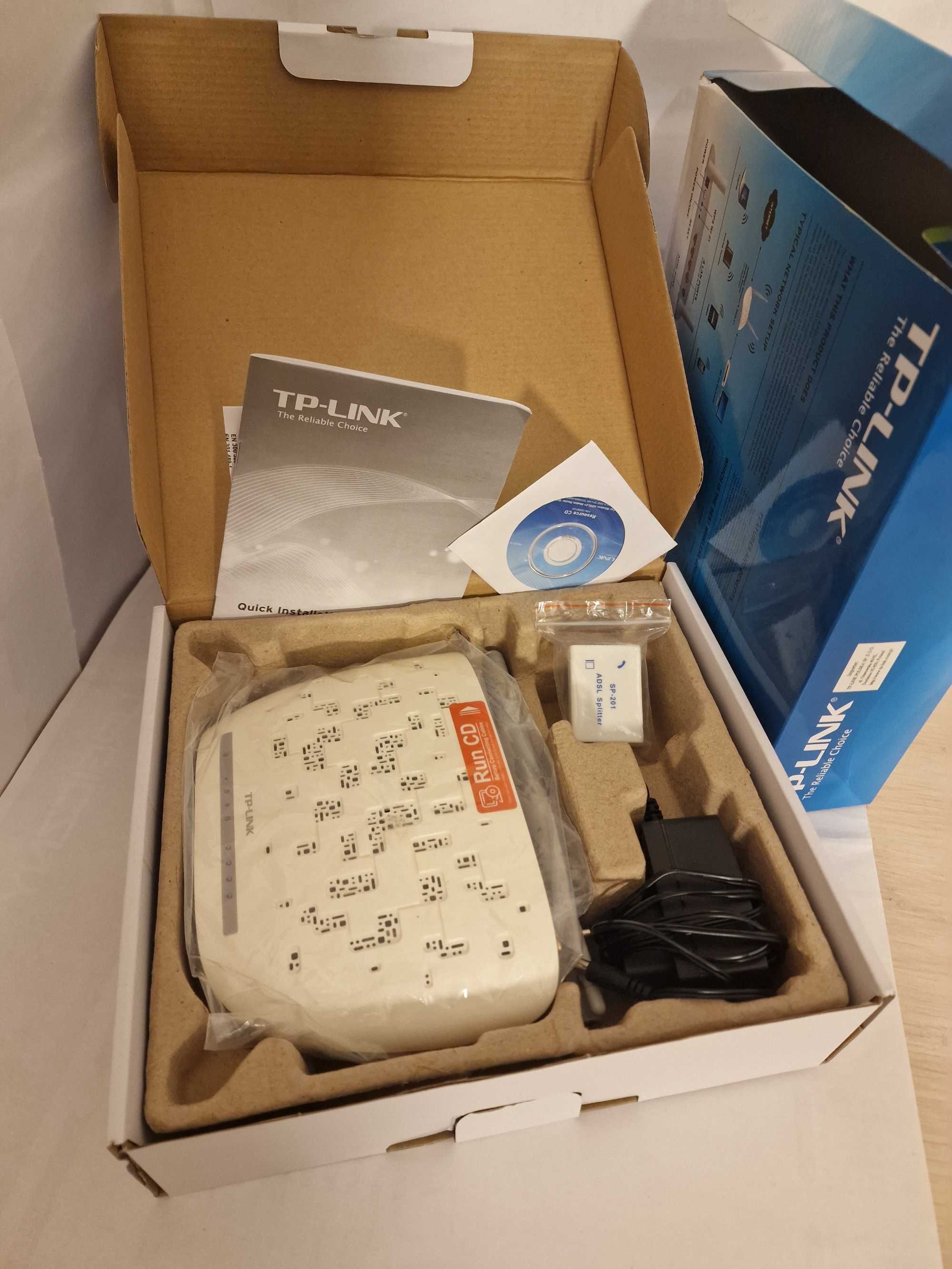 Router modem bezprzewodowy TP-LINK 300Mbps ADSL2+ TD-W8961ND