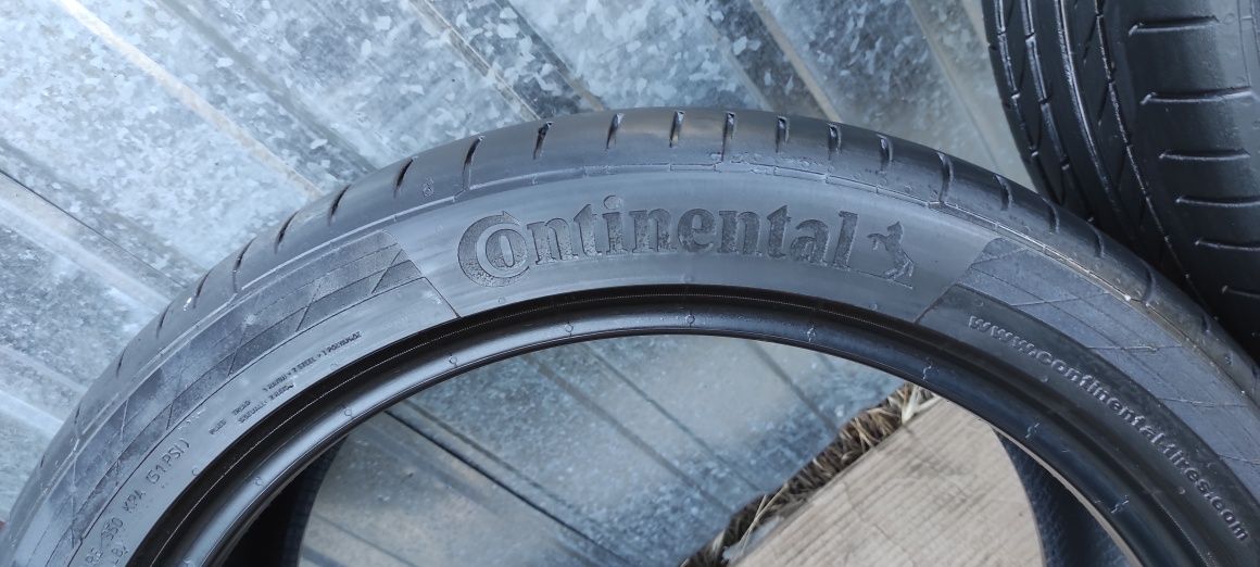 Sprzedam dwie opony 245 40 R19103W Continental!