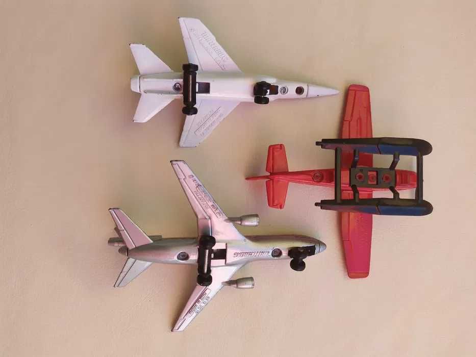 3 aviões Matchbox Skybusters SB-801 Mirage DC-10 Cessna - 1973/4 (EXC)