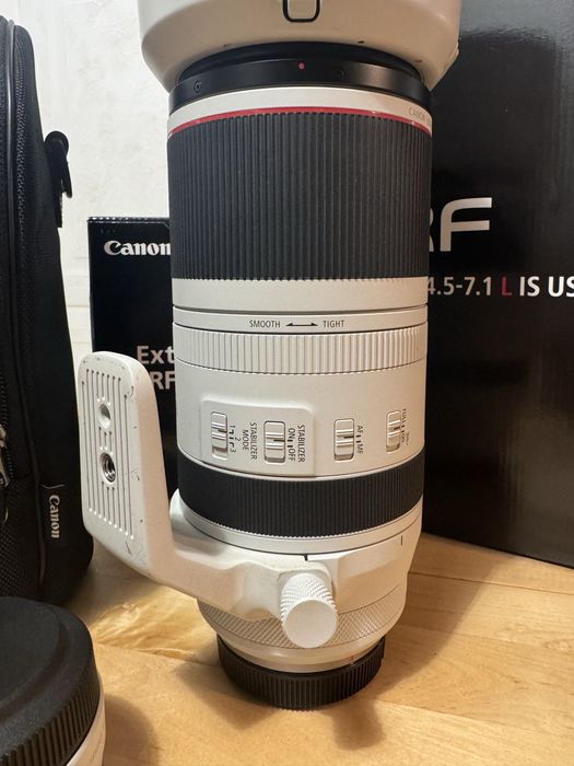 Canon rf 100-500mm + 1.4x extensor