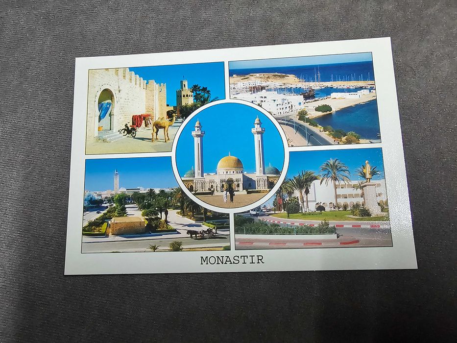 Stara pocztówka Tunezja Monastir