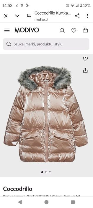 Kurtka zimowa coccodrilo 158